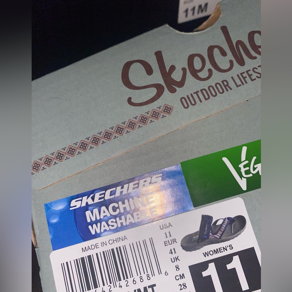 Skechers Vegan Slides womens size 11-NWT - Picture 4 of 4